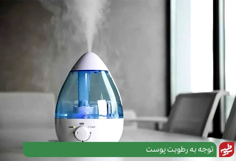 مرطوب کردن هوای خانه راهی برای درمان و کاهش علائم پوست مرغی|سیوطب