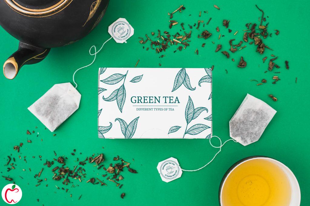 چای سبز برای رشد مژه ها سیوطب