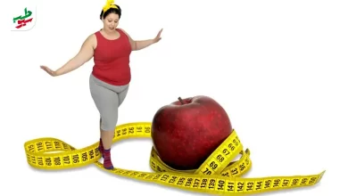 زنی که به ورزش برای چاقی سیبی شکل نیاز دارد|سیوطب