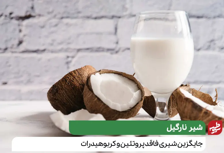 شیر نارگیل جایگزین شیر|سیوطب