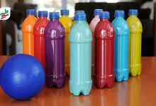 استفاده از بطری آب معدنی برای بولینگ در خانه، ایده بازی برای کودکان|سیوطب