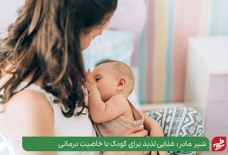 شیر مادر برای درمان خانگی گوش درد نوزاد مفید است|سیوطب