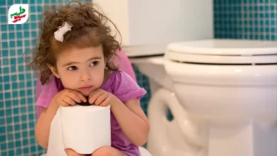 درمان خانگی اسهال برای کودکی در دستشویی|سیوطب