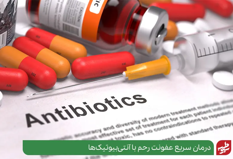 داروهای آنتی بیوتیک قوی برای عفونت رحم|سیوطب