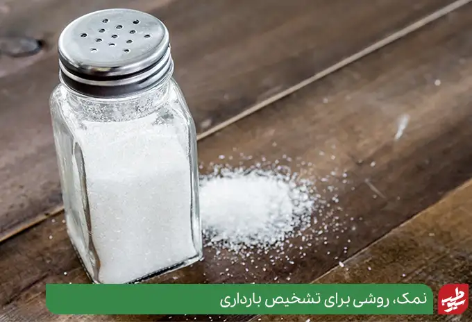 نمک برای تشخیص بارداری|سیوطب