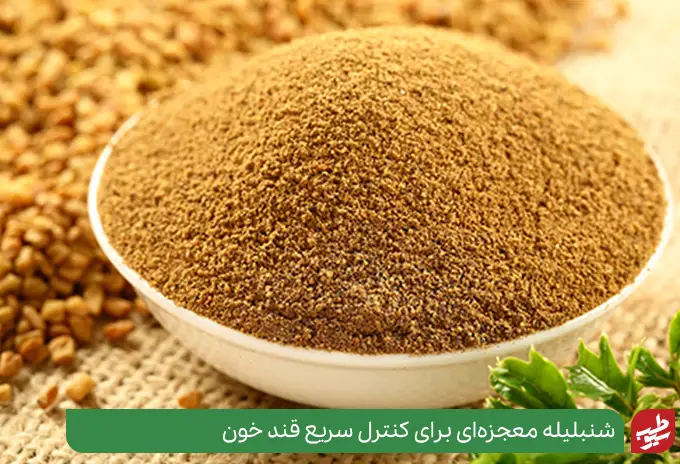 دانه‌های شنبلیله برای پایین آوردن سریع قند خون طب سنتی|سیوطب