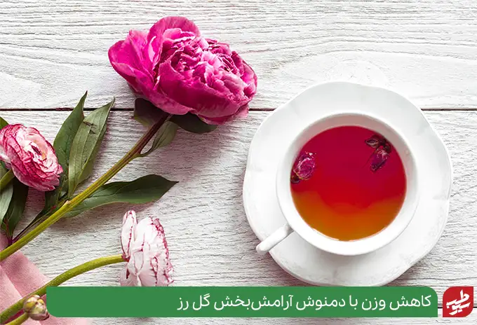 چای گل رز داروی گیاهی لاغری قوی و ارامش بخش|سیوطب