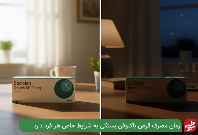 بهترین زمان مصرف قرص باکلوفن | سیو طب